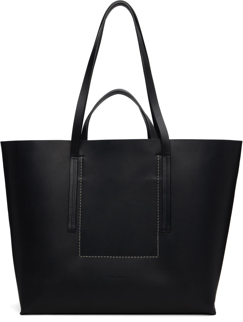 Kangaskassi Rick Owens Rick Owens Concordians Shopper Tote Musta | RA02E0762 LGE