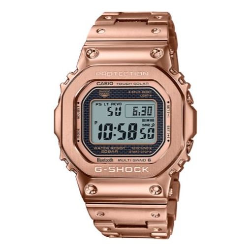 Katsella CASIO G-Shock Full Metal Tough Solar Bluetooth Multi Band 6 Watch Metallinen | GMW-B5000GD-4