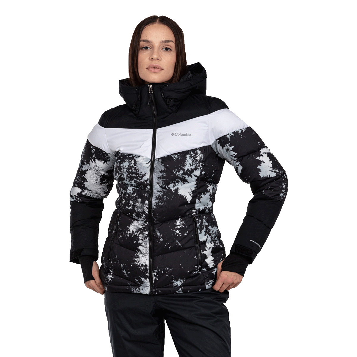 Puffer takki Columbia Abbott Peak Abstract Print Insulated Jacket Monivärinen | 1909971105, 0