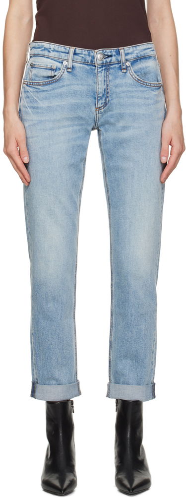 Jeans rag & bone Rag & Bone Dre Boyfriend Jeans Sininen | WDD23H2678FUDA, 0