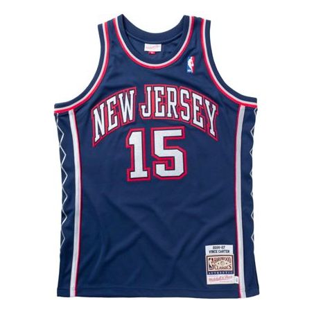 Jersey Mitchell & Ness Mitchell & Ness New Jersey Nets Basketball Jersey Sininen | AJY4AC19095-NJNNAVY06VCA