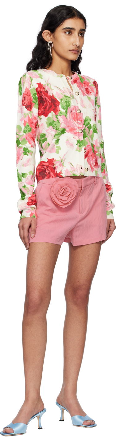 Villapaita Blumarine Blumarine Peony-Print Viscose Cardigan Monivärinen | P522M542A, 3