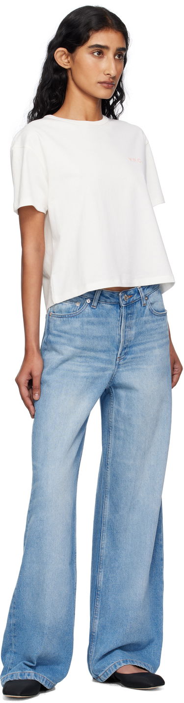 Jeans A.P.C. A.P.C. Elisabeth Wide-Leg Jeans Sininen | COHIC-F09181, 3