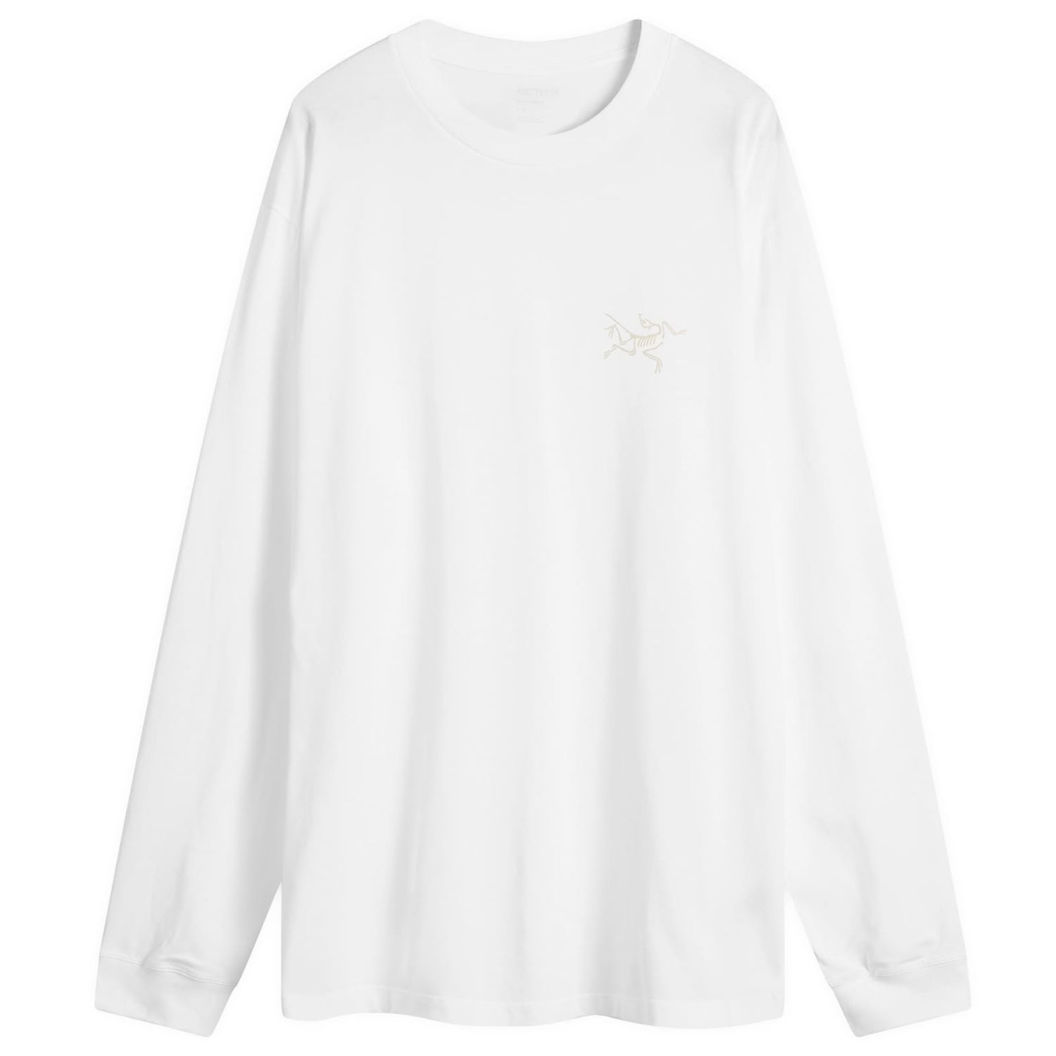 T-paita Arcteryx Kragg SL Long Sleeve T-Shirt, Size Small Valkoinen | X000009536-017552, 1