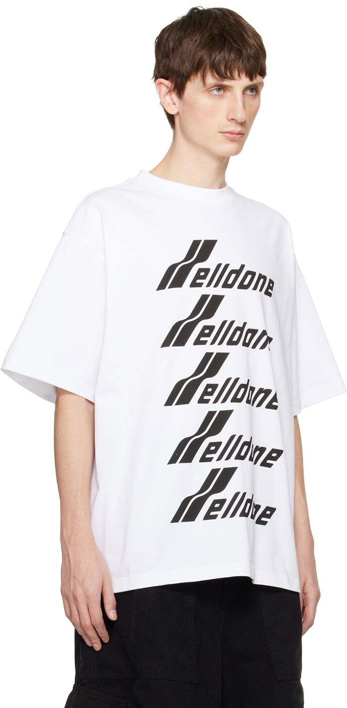 T-paita We11done Printed T-Shirt Valkoinen | WD-TP6-20-074-U-WH, 1