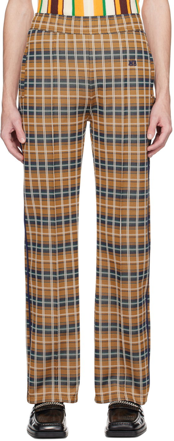 Housut Wales Bonner Yellow Samuel Lounge Pants Beige | MS23JE31-JE05-370