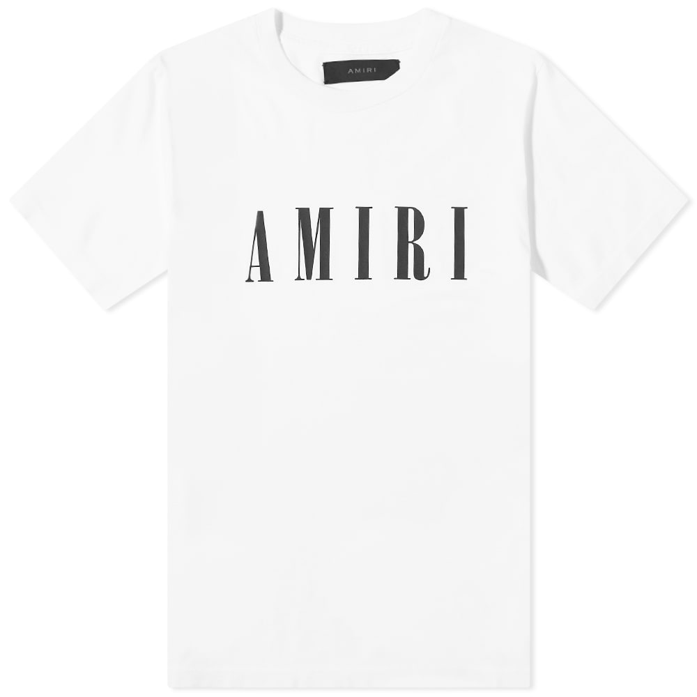 T-paita AMIRI Core Logo Tee Valkoinen | PXMJLT001-100, 0