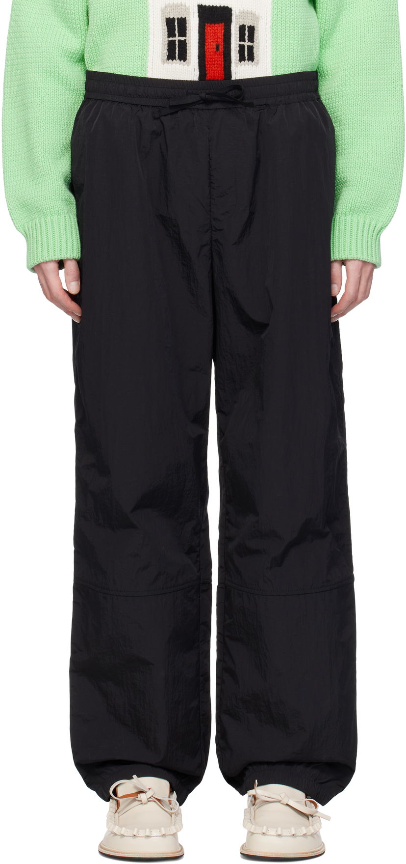 Verryttelyhousut JW Anderson JW Anderson Panelled Track Pants Musta | TR0395-PG1697