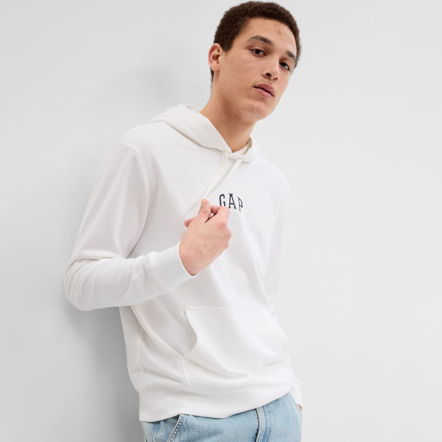 Huppari GAP Mini Arch Hoodie Valkoinen | 561930-01, 0
