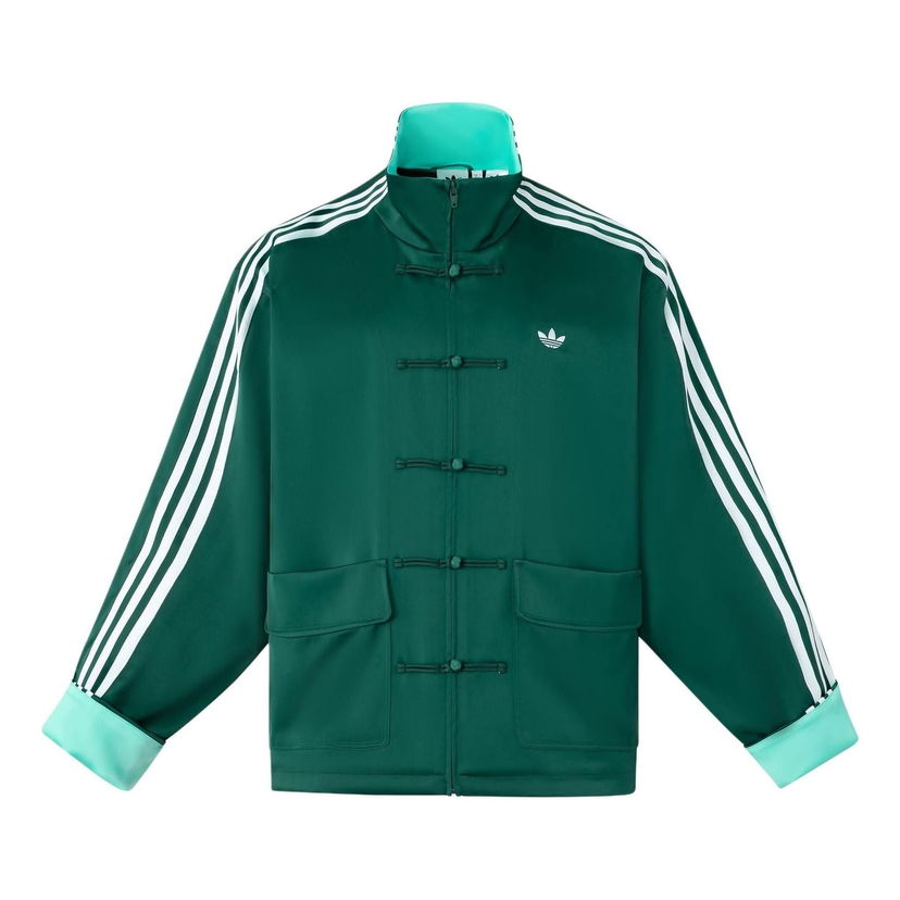Bomber-takki adidas Originals Originals Satin Jacket Vihreä | JD3381
