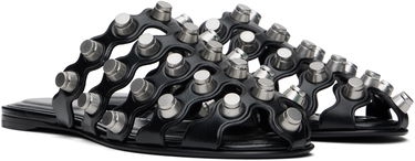 Tennarit ja kengät Alexander Wang Alexander Wang Rexa Cage Slide Sandals Musta | 30125M014, 3