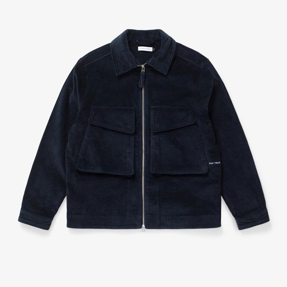 Takki Pop Trading Company Boxer Overshirt Musta | POPSS23-03-001, 0