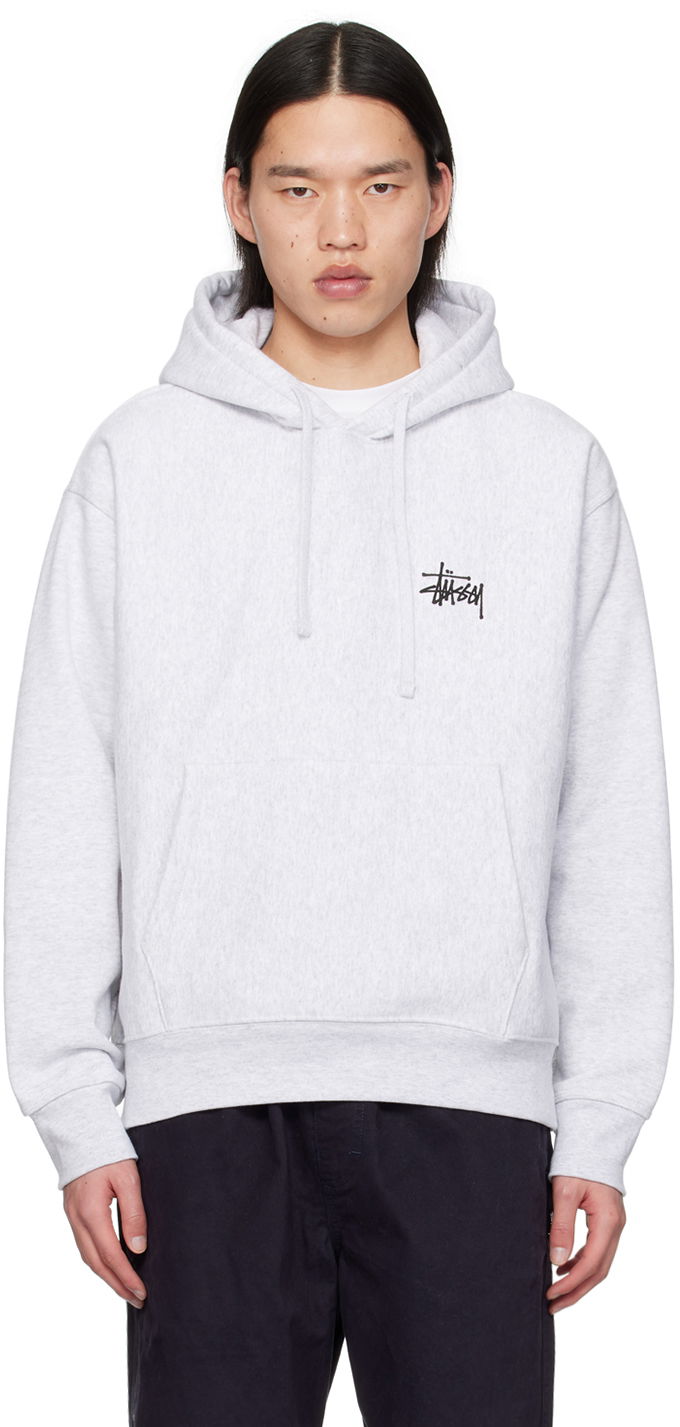 Huppari Stüssy Stüssy Basic Hoodie Harmaa | 1925000