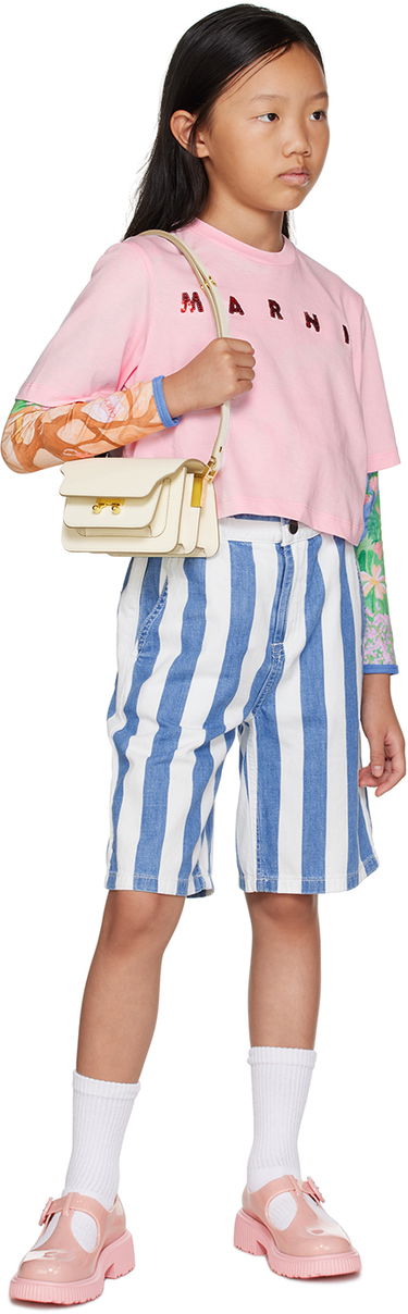 Käsilaukku Marni Marni Trunk Mini Bag Beige | M00997, 3