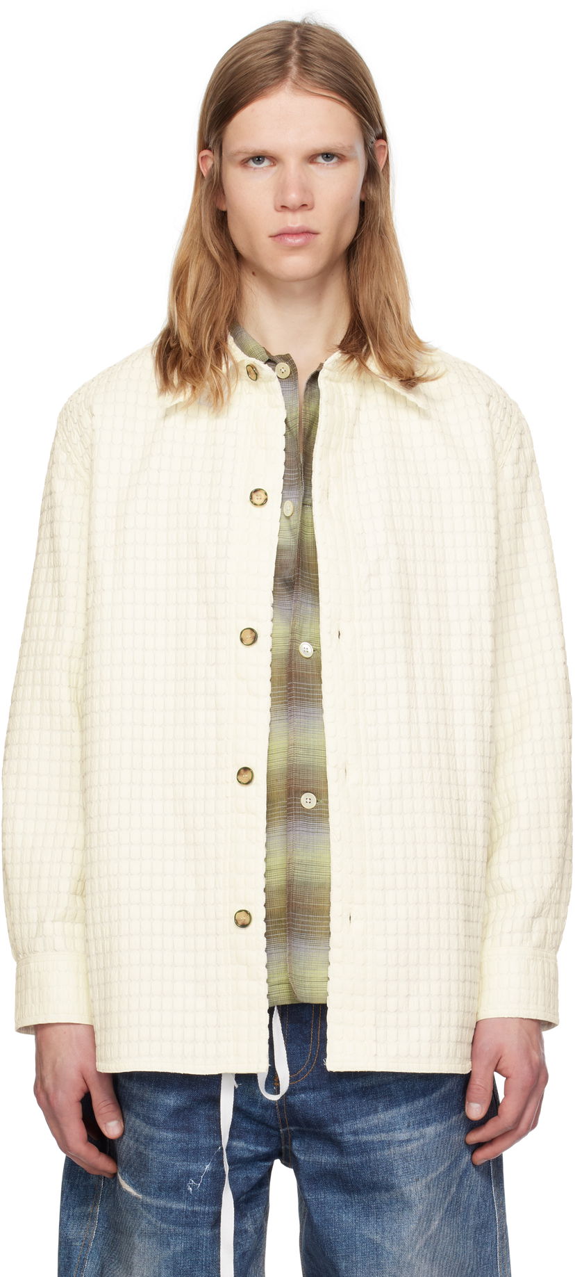 Paita Andersson Bell Long Sleeve Shirt Valkoinen | atb1134m