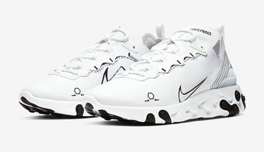 Tennarit ja kengät Nike React Element Valkoinen | CU3009-100, 6