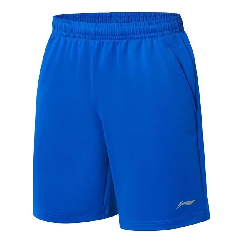 Shortsit Li-Ning Knit Training Shorts Sininen | AKYT063-2