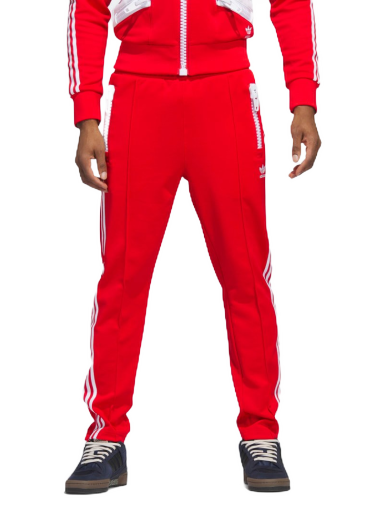 Verryttelyhousut adidas Originals x Jeremy Scott Zip Pants Punainen | HY1816