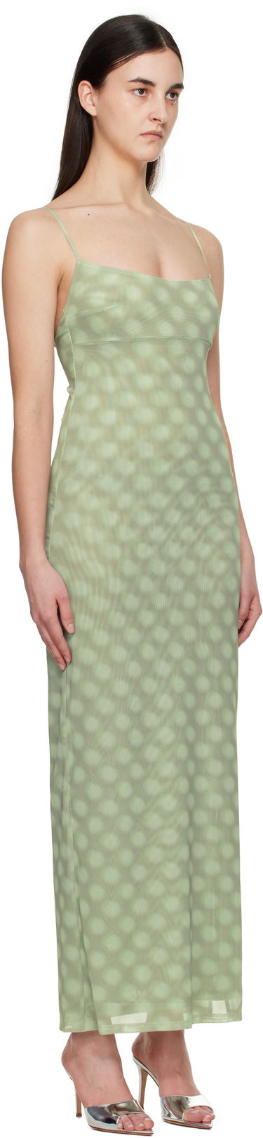 Mekko Miaou Miaou Thais Maxi Dress Vihreä | 5019PM1MBD, 1