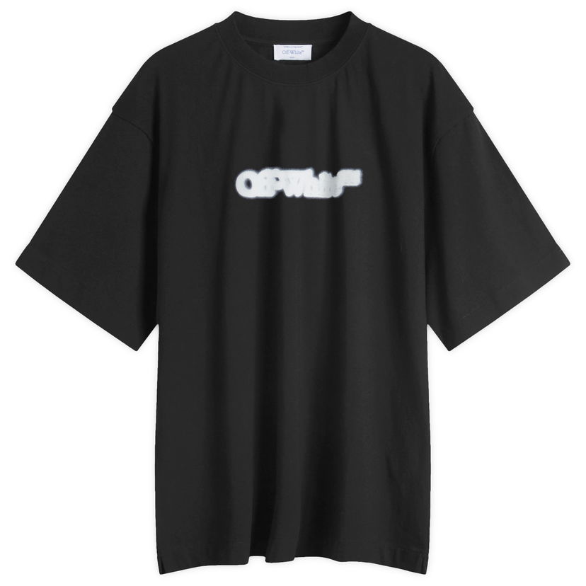 T-paita Off-White Spray Arrow Slim T-Shirt, Size Large Musta | OMAA027S25JER00B1001