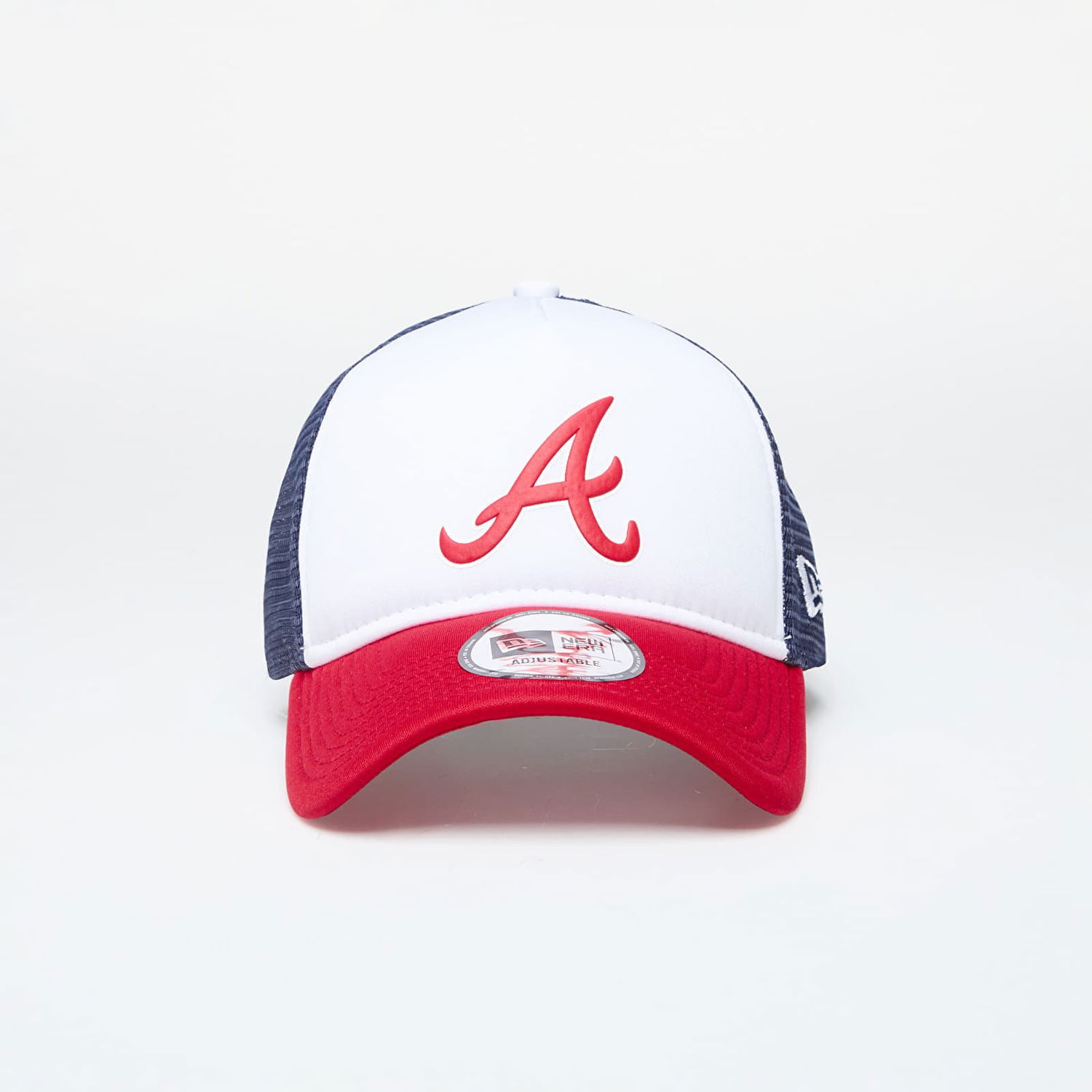 Korkki New Era Cap Atlanta Braves 9Forty Trucker Scarlet/ Navy Punainen | 60503530, 0