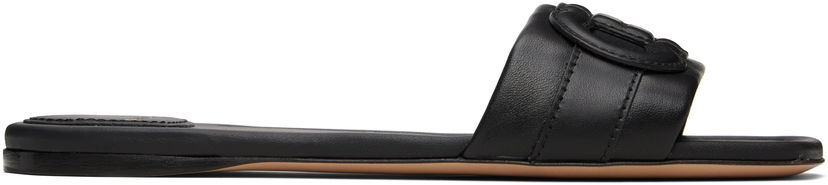 Asusteet FERRAGAMO Salvatore Ferragamo Gancini Slides Musta | 779890