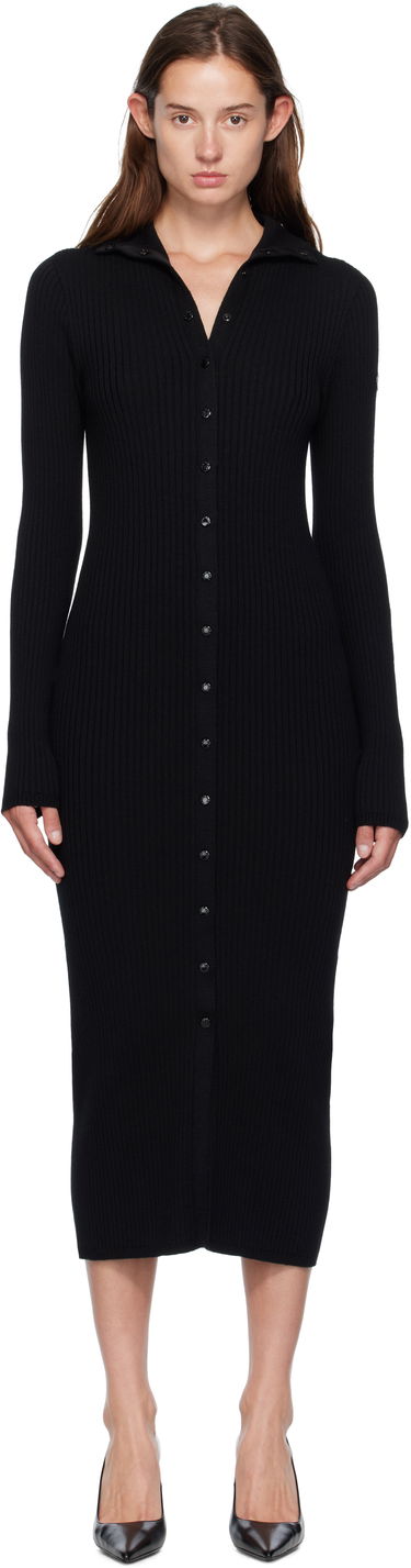 Mekko Moncler EE72 Maxi Dress Musta | K24039L00001M1131, 0