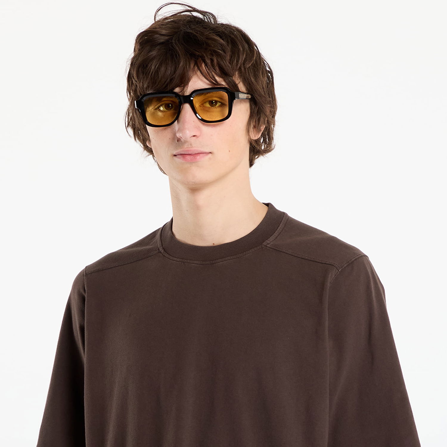 T-paita Rick Owens DRKSHDW Walrus Universal T-Shirt Ruskea | DU02E7252 RNP 78, 1