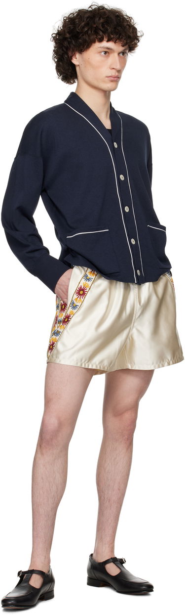 Villapaita Bode Bode Uniform Cardigan Tummansininen | MRS25CS033, 3