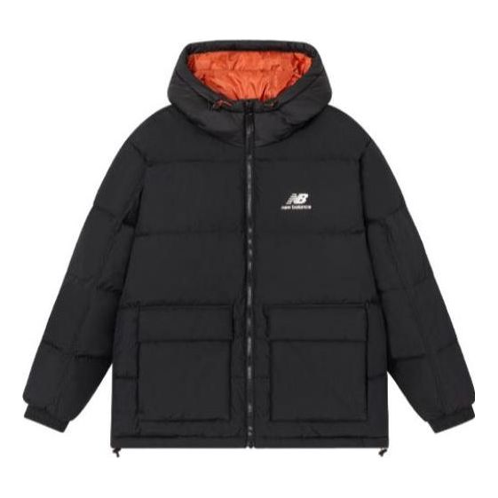 Puffer takki New Balance Alpine Icon Down Jacket Musta | AMJ24358-BK