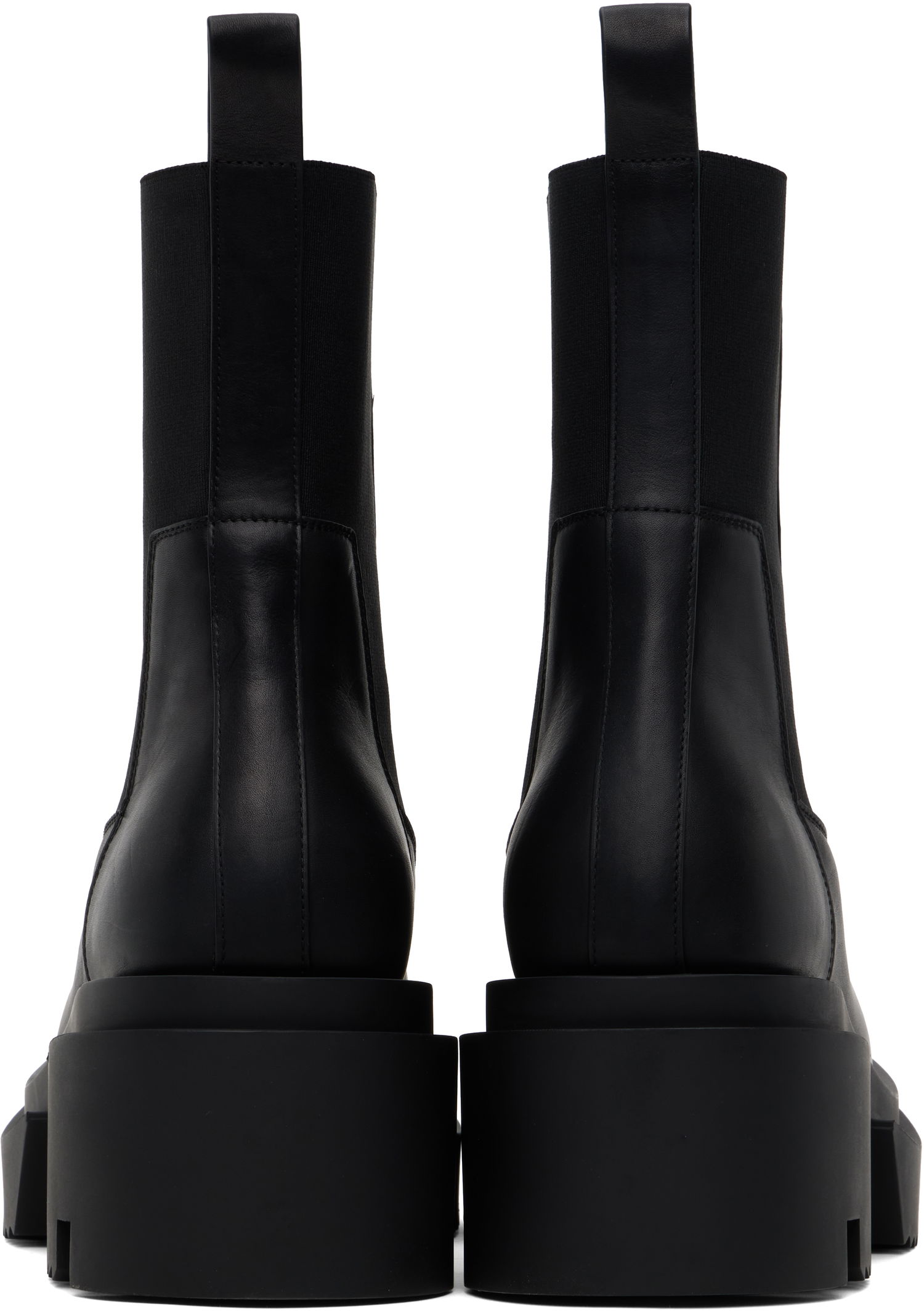 Vaatteet Rick Owens Rick Owens Hollywood Beatle Bogun Chelsea Boots Musta | RU01E5832 LOO, 1