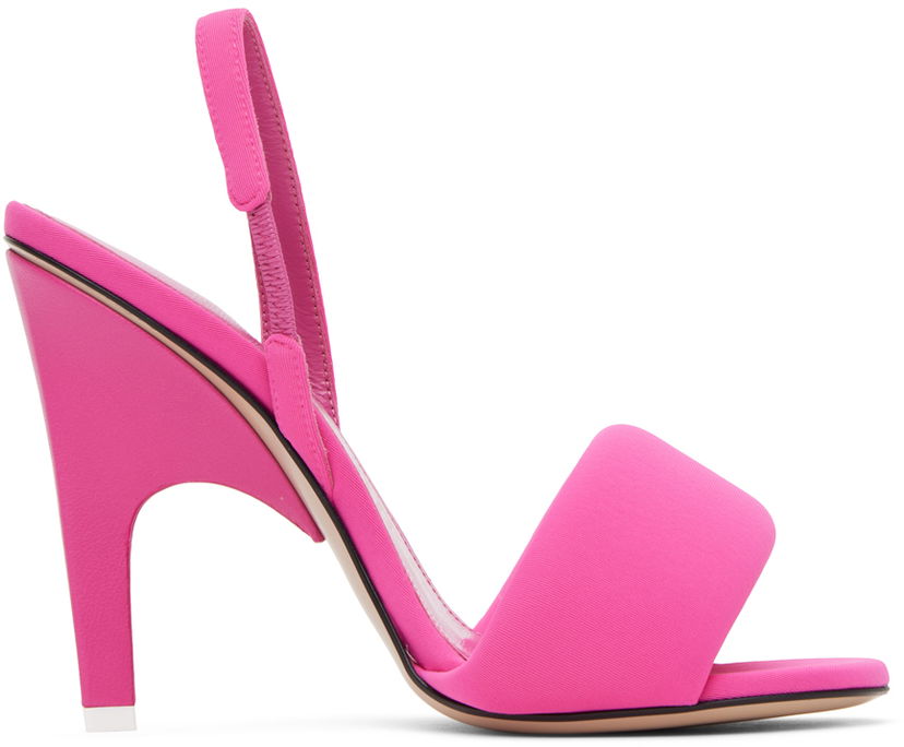 Asusteet The Attico Attico Rem Heeled Sandals Vaaleanpunainen | 232WS522 E075
