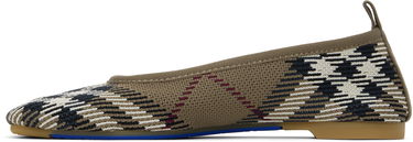 Mekko Burberry Burberry Check Ballerina Flats Ruskea | 8101054, 2