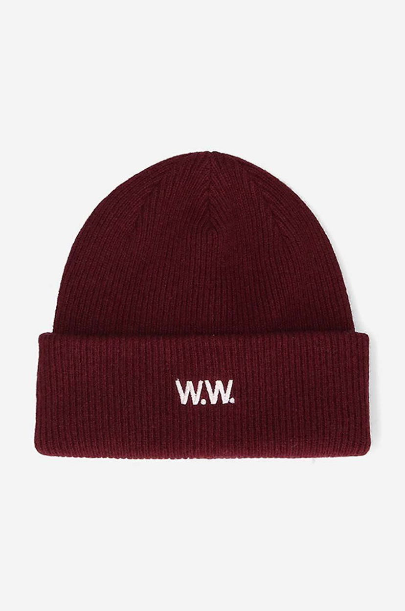 Pipo WOOD WOOD Beanie Punainen | 12230811.9969