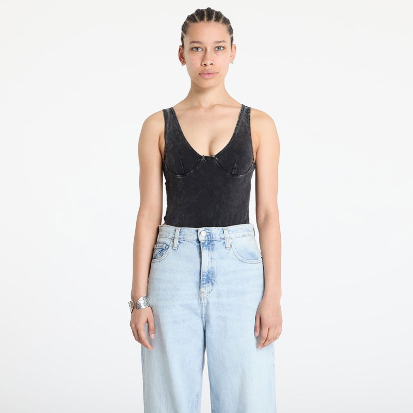 Body Patta Patta Acid Wash Bodysuit Musta | POC-FS25-1090-883-0002-001