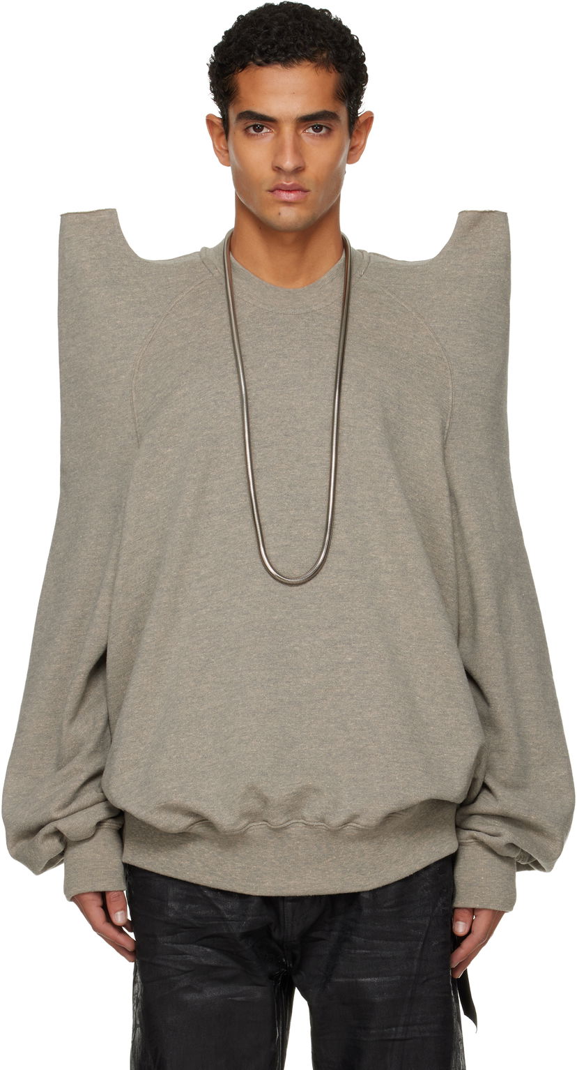 Huppari Rick Owens Concordians Tecsweat Sweatshirt Harmaa | DU02E7272 FGM