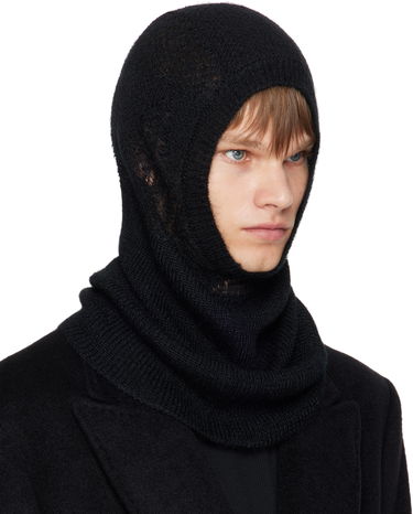 Hattu Ann Demeulemeester Ann Demeulemeester Knit Balaclava Musta | B0013191-KN070-099, 1