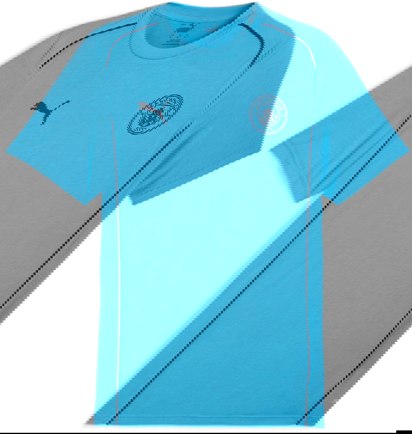 T-paita Puma MCFC Casuals Tee Sininen | 777569-31, 0