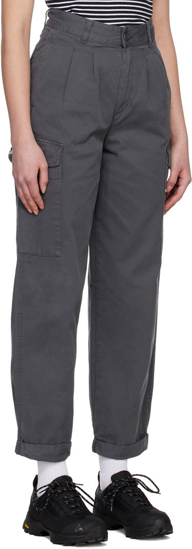 Cargo housut Carhartt WIP Collins Relaxed Fit Cargo Pants Harmaa | I029789, 1