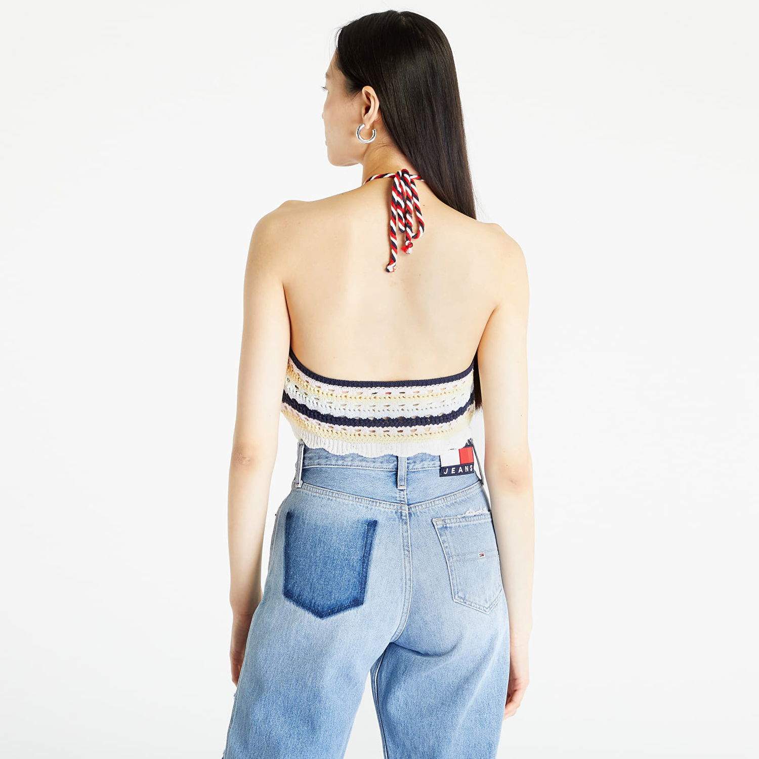 Tankkitoppi Tommy Hilfiger Summer Crochet Top Monivärinen | DW0DW15403 ZHO, 1
