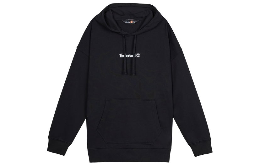 Huppari Timberland Logo Hoodie Musta | A5PVA-001