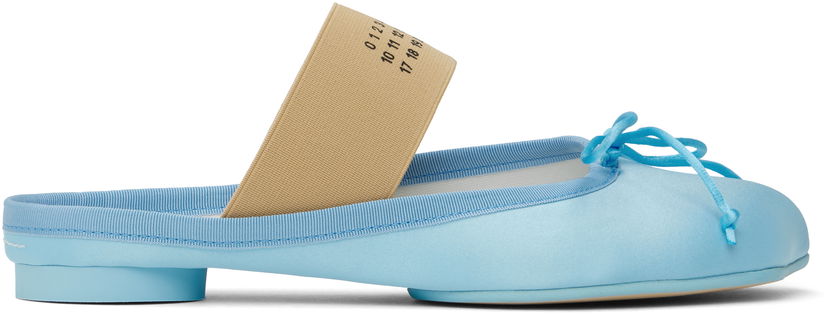 Tennarit ja kengät Maison Margiela MM6 Maison Margiela Satin Ballerina Mules Sininen | S59WX0074 P5560