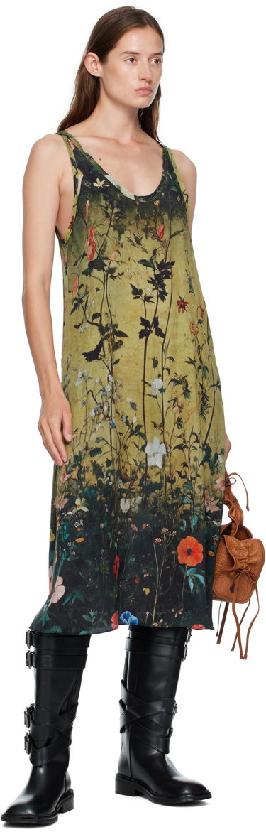 Mekko R13 R13 Floral Print Tank Midi Dress Monivärinen | R13WR296-R587A, 3