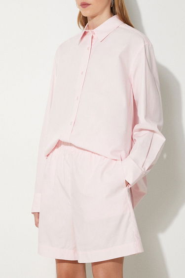 Paita Samsoe Samsoe Samsoe Samsoe SALOVA High-Waisted Shorts Vaaleanpunainen | F24200111, 3
