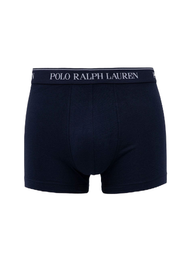 Nyrkkeilijät Polo by Ralph Lauren Cotton Trunk - 3 Pack Tummansininen | 714835885004