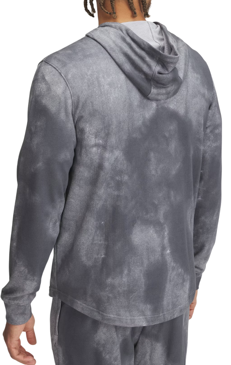 Huppari Under Armour Rival Terry AOP Hoodie Harmaa | 1390138-025, 1