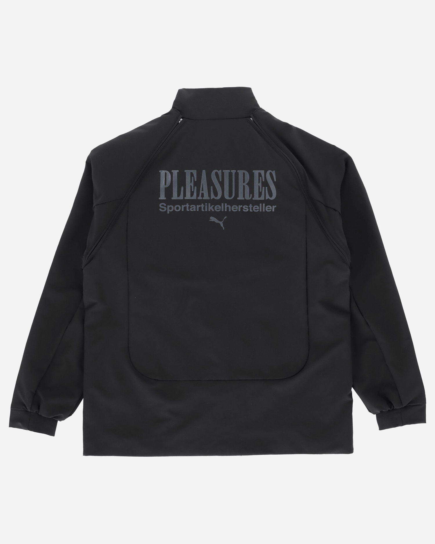 Takki Puma x PLEASURES Zip-Off Jacket Harmaa | 620876-01, 1