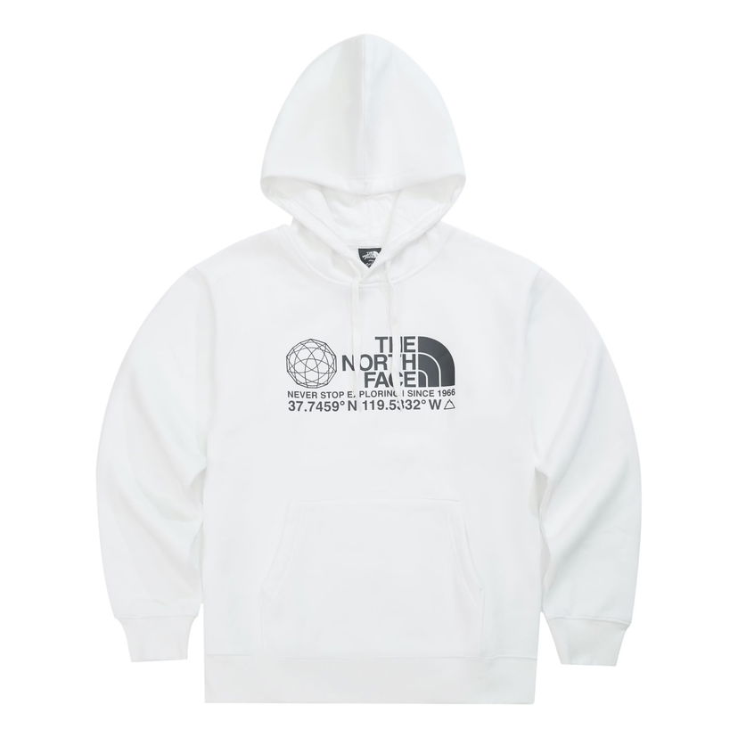 Huppari The North Face Coordinates Pullover Hoodie Valkoinen | NF0A7W87-FN4