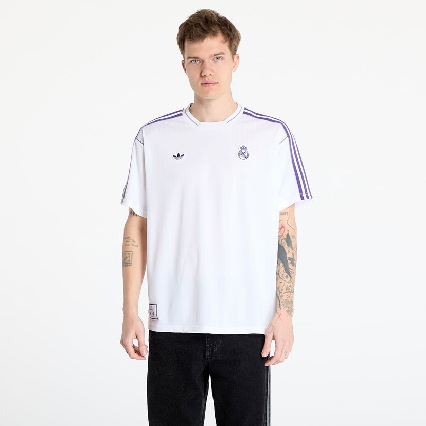 T-paita adidas Performance Real Madrid Icon Jersey Valkoinen | JF2581