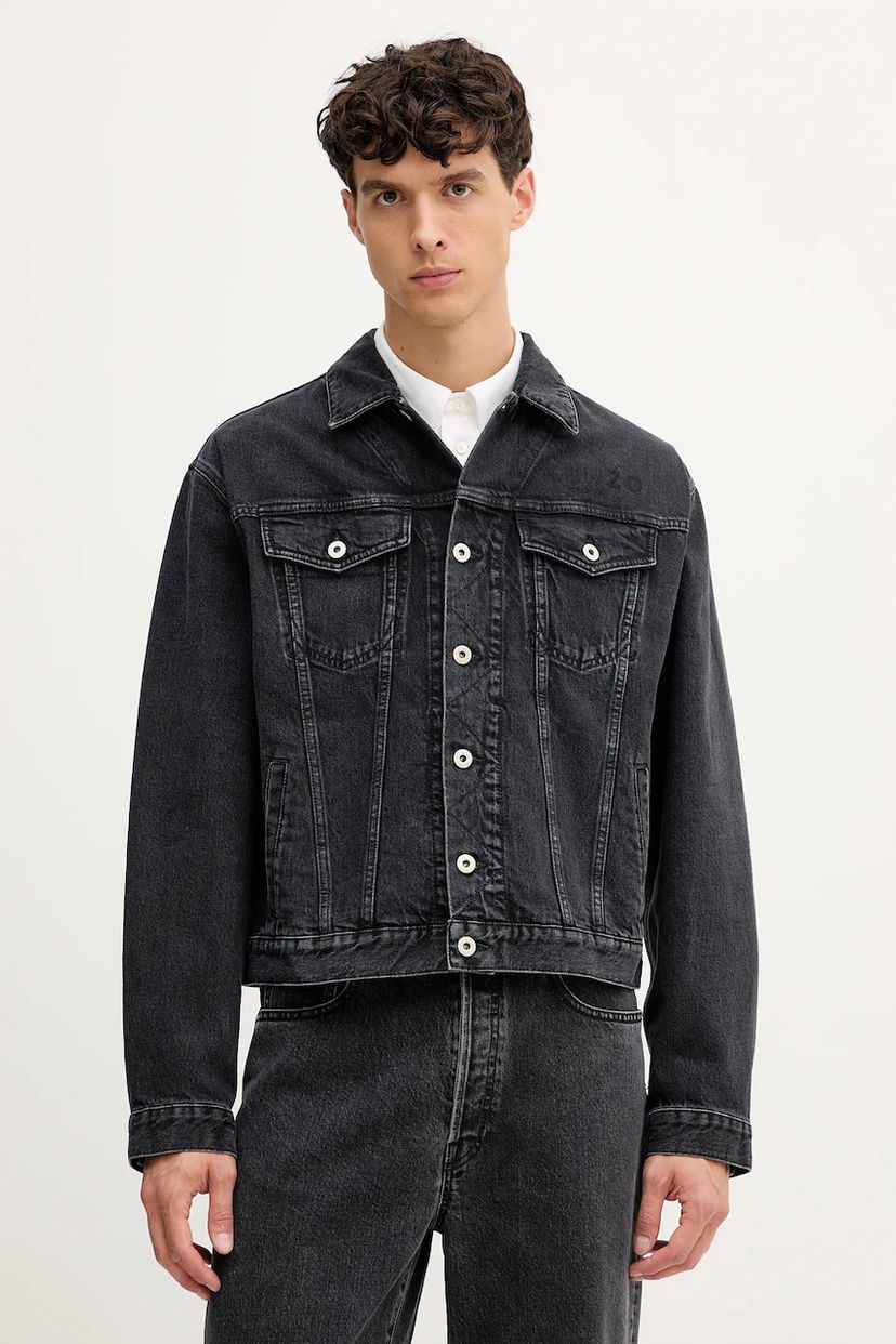 Takki KENZO Kenzo Denim Jacket Musta | FF65DV3026C4